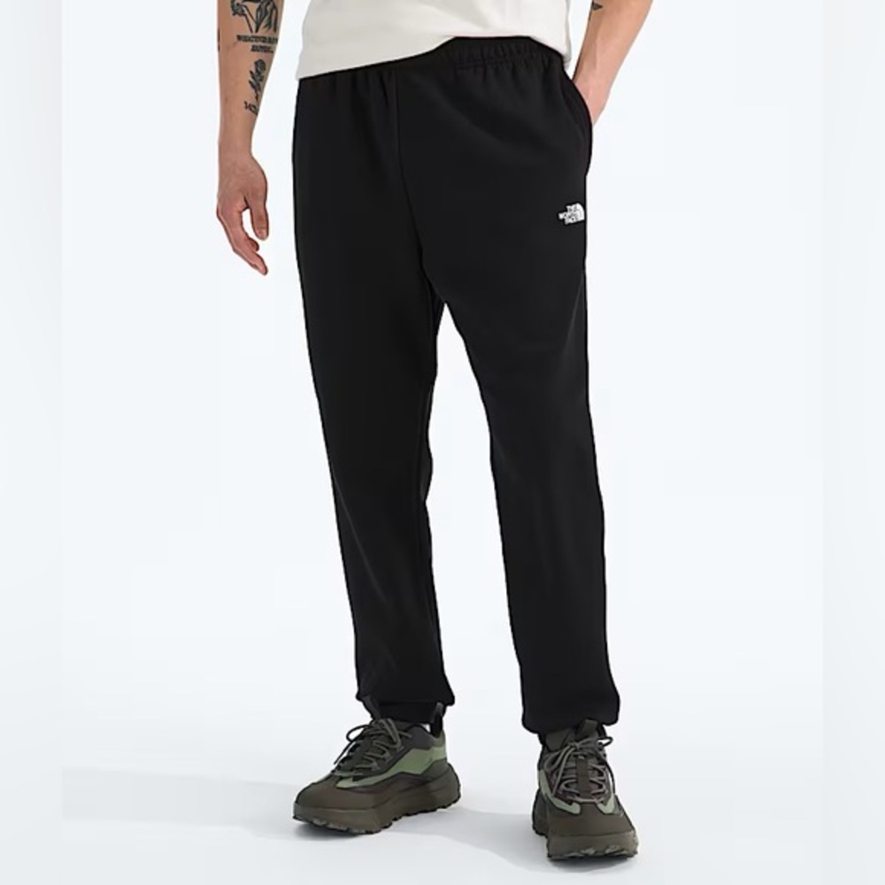 The North Face Grid Tekware Fleece Lined Black Joggers Athetic Mens Size XL